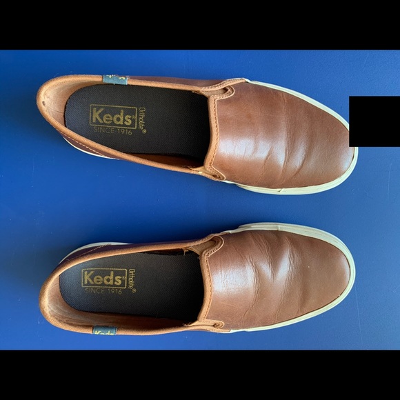 keds double decker cognac